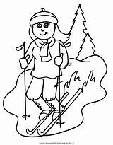 Ski Ausmalbilder Skifahren Kinder Printable Colorare Downhill Condividi Malvorlage Ausmalen Bookmark Permalink sketch template