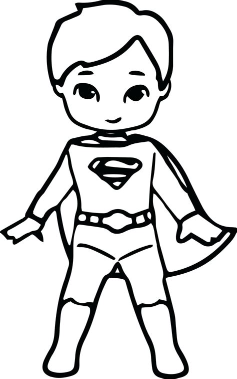 superhero outline drawing    clipartmag