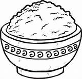 Rice Clipart Bowl Clip Drawing Cliparts Vector Library Illustrations Getdrawings Chinese Clipground sketch template