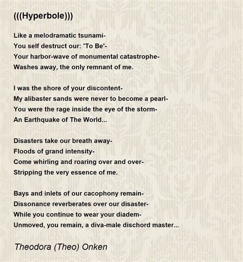 hyperbole poems