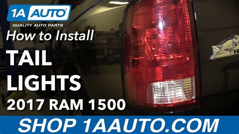 install replace tail lights   ram   auto