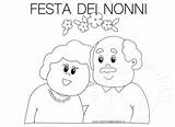 Nonni Colorare Disegno Biglietto Nonna Mamma Meglio Biglietti Sui sketch template