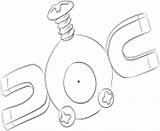Pokemon Coloring Pages Printable Book Magnemite Evolved Charizard Mega Explore sketch template