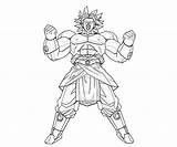 Broly Coloring Pages Face Ssj4 Printable Getcolorings Getdrawings Another sketch template