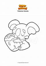 Pokemon Flapple Zeraora Supercolored Komala Gigamax Melmetal Typ Zacian sketch template