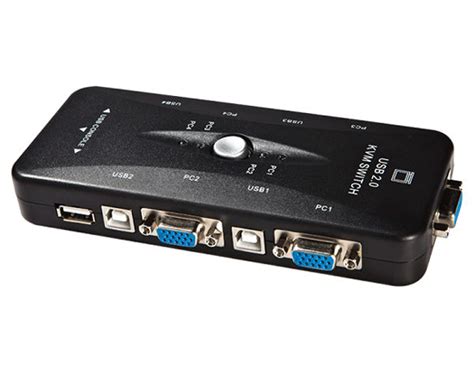 2016 New Arrival 2 Port USB KVM Switch Switcher Box VGA