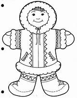 Coloring Pages Inuit Eskimo Template Getcolorings sketch template