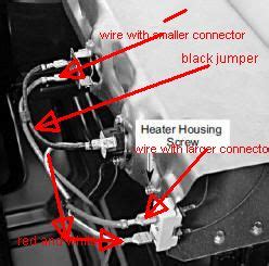 kenmore elite dryer model   changed  heat element  lost  diagram