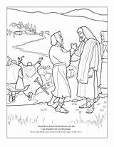Disciples Coloring Pages Jesus His Printable Color Getcolorings Print sketch template