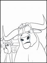 Ferdinand Ferdinando Valiente Touro Toro Ausmalen Fernando Colorear Guapo Kolorowanki Websincloud Ausmalbilde Stampare Dzieci Facili Wydruku Imagensemoldes Bulls sketch template
