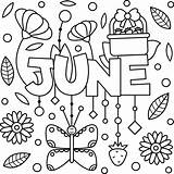 June Coloring Pages Kids Printable Colouring Summer Color Illustration Vector Calendar Happy Word Sheets Cheery Thrifty Mommas Tips Activities Choose sketch template
