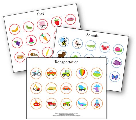 printable  matching activities  toddlers  measured mom