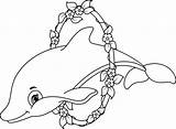 Coloring Dolphins Stock Illustration Depositphotos sketch template