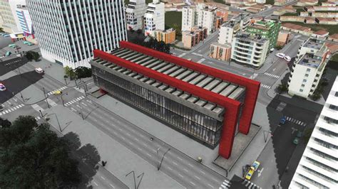 São Paulo Museum Of Art Mod For Cities Skylines