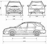 Subaru Impreza Wrx Blueprints Wagon 2000 Blueprint Car Door Related Posts sketch template