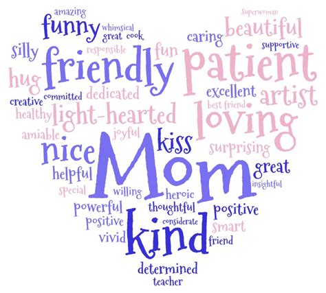 Words To Describe A Mother Quotesclips