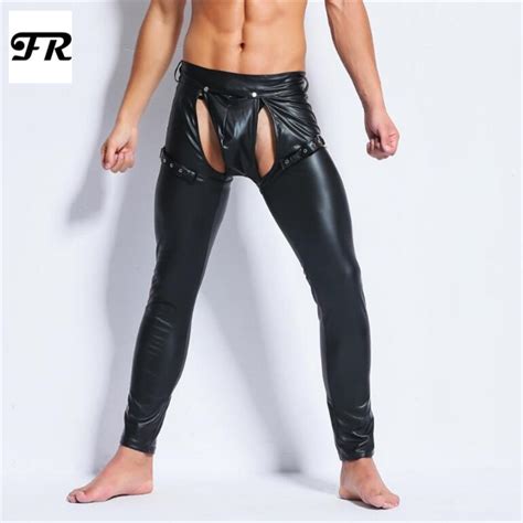 Buy Fr Men S Faux Leather Pants Men Sexy Lingerie