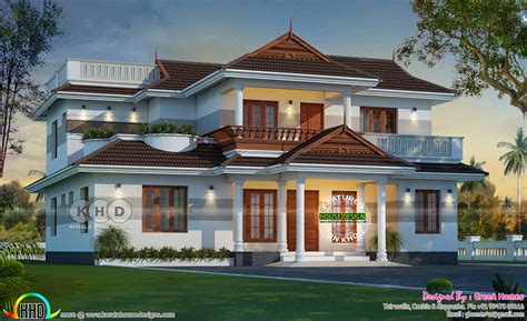 sq ft kerala traditional villa architecture home review