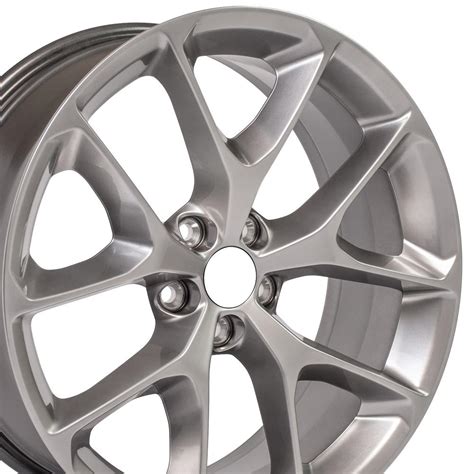 oem dodge charger style wheel hyper silver  suncoast wheels high quality   rims