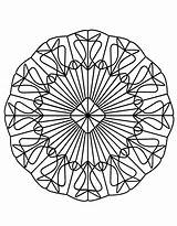 Mandalas Coloring Pages sketch template