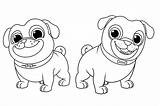 Puppy Pals Dog Coloring Pages Printable Print Bingo Rolly sketch template