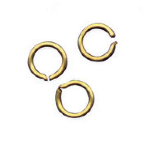 split ring brass  mm pack