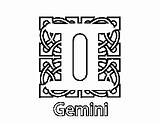 Gemini sketch template