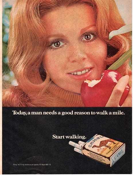 camel cigarettes vintage magazine print ad august 1971