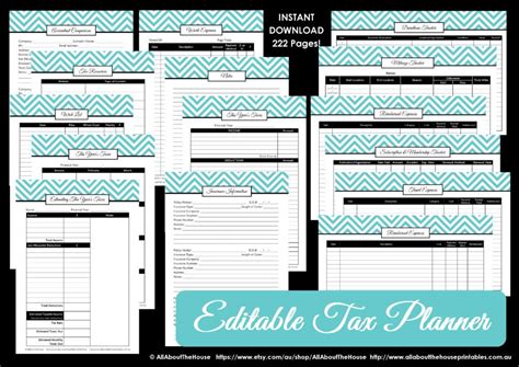 tax deductions small business blogger direct sales budget binder