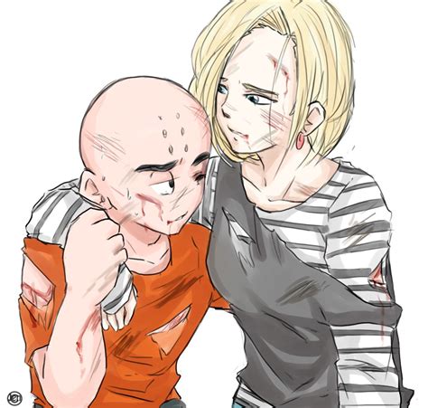 krillin x 18 dragon ball z gt super pinterest dragon ball dragons and android 18