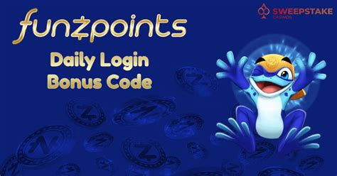 funzpoints daily login bonus     signing