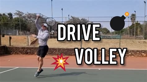 hit  drive volley      youtube