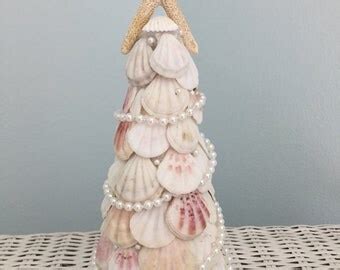 items similar  seashell tree display set seashells