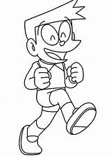 Colorare Disegni Doraemon Pianetabambini Suneo Cartoni Animati Nobita Cammina Gatto Coloring sketch template