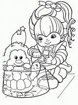 Rainbow Coloring Brite Pages Bright Printable Books Library Popular sketch template