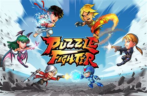 capcom announces puzzle fighter for mobile darkain arts gamers