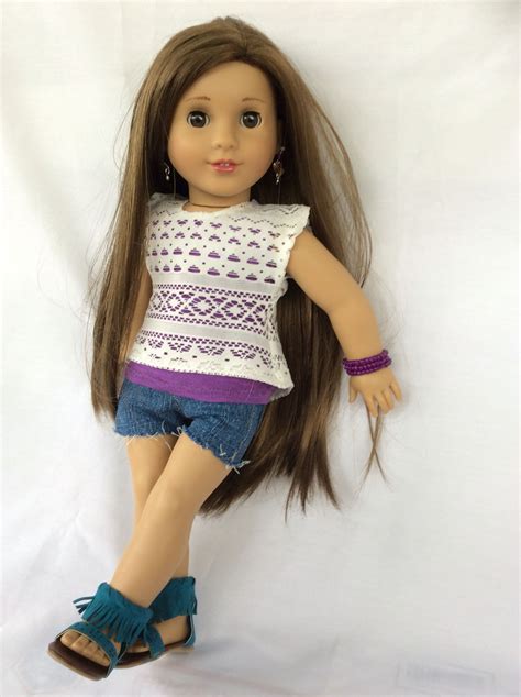 ooak american girl marie grace doll by penny lane custom dolls custom
