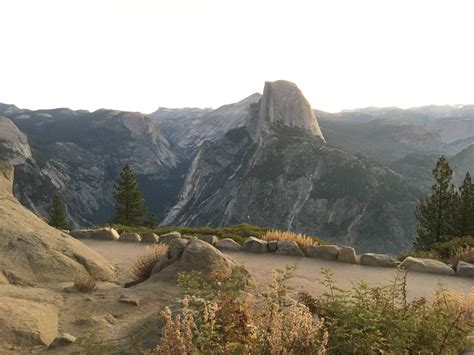 climbing  dome  yosemite national park  mountain path