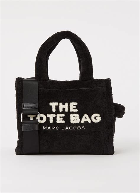 marc jacobs sac  main fourre tout  terry mini en tissu eponge de bijenkorf