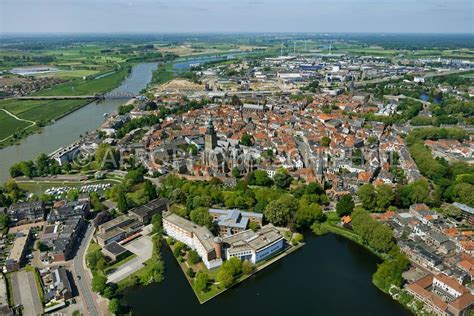 aerophotostock zutphen luchtfoto stationsgebied