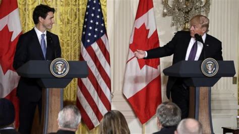 video president trump and canadian prime minister justin