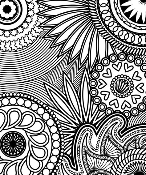 coloring pages  adults  flower coloring pages