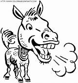 Esel Burro Burros Dibujo Colorat Grappige Donkey Mule Kleurplaat Magar Desene Planse Ezel Paginas Animales Magari Categorieën Imaginea sketch template