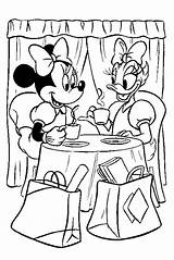 Minnie Duck Figaro Getdrawings Getcolorings sketch template