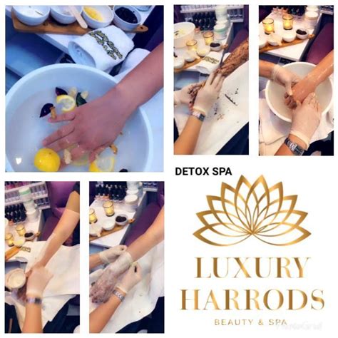 detox hands  feet spa  luxuryharrodsbeautyspa  booking
