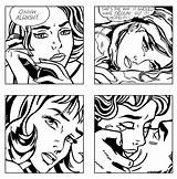 Coloring Lichtenstein Roy Pages Getdrawings sketch template