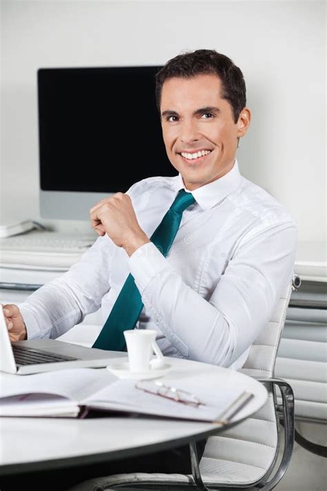 successful manager working stock image image  chief