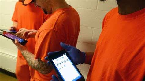 jail inmates  good behavior   access  tablets
