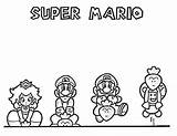 Coloring Pages Nintendo Mario Print Printable Sheets Comments Super Coloringhome Library Clipart Popular sketch template
