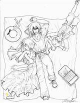 Moving Castle Howl Coloring Pages Book Divyajanani Lineart Deviantart sketch template